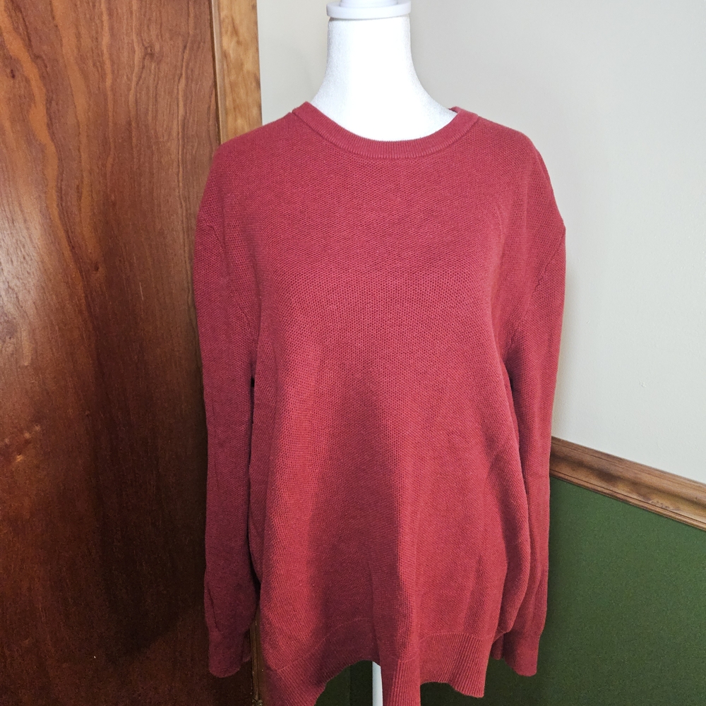 Goodfellow & Co Red Crewneck Sweater